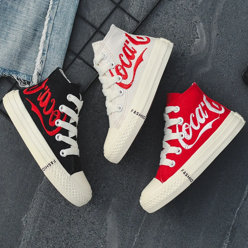 

Boys girls canvas shoes 2019 summer new wild fashion children's casual sports mesh breathable rubber soft bottom skid kids shoes