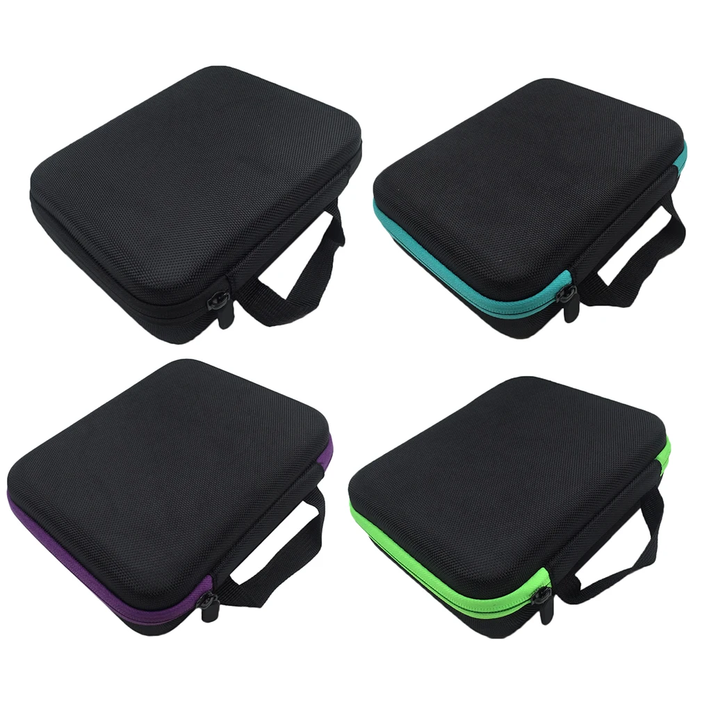 

63 Grid 1-3ML Essence Bottle Storage Bag Portable Essential Oil Pouch Zipper Case Air Humidifier Tote Bag