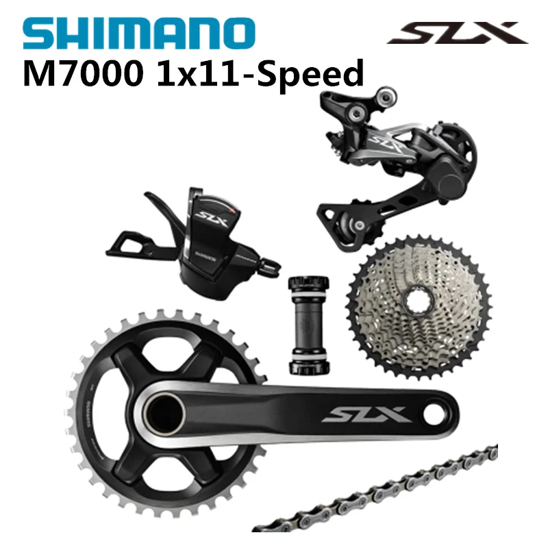 

SHIMANO SLX M7000 1x11S 11S Speed Groupset and Hydraulic Disc Brake for MTB Mountain Bike