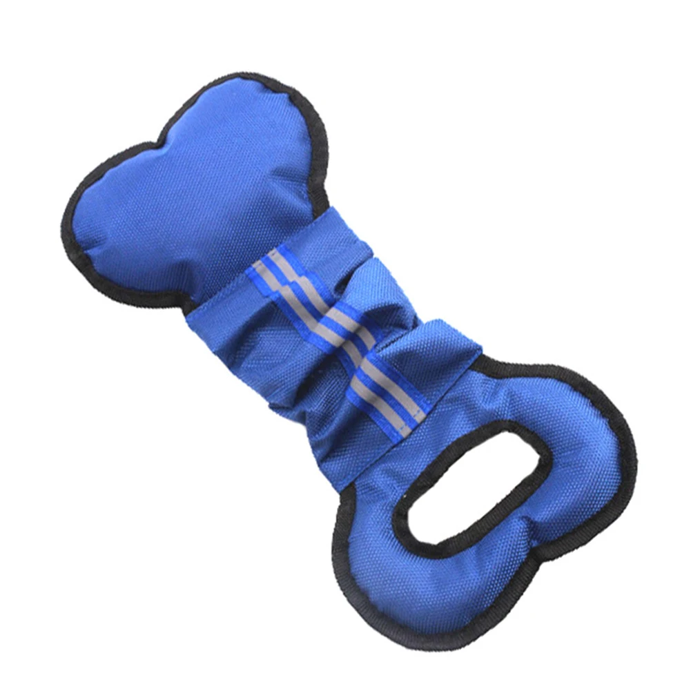 Bone Type Molar Accessories Portable Interactive Dog Toy Gift Biting Ring Training Oxford Cloth Pet Supplies Outdoor Teeth Chew | Дом и сад