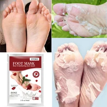 1Pair Exfoliating Foot Peel Mask Baby Feet Remove Callus Hard Dead Skin Natural Rose Formula Pedicure Socks Peeling Feet Mask 1Pair Exfoliating Foot Peel Mask Baby Feet Remove Callus Hard Dead Skin Natural Rose Formula Pedicure Socks Peeling Feet Mask