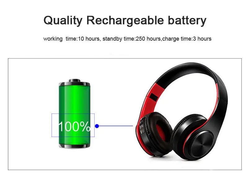 IceRay качество стерео Mp3 беспроводные Bluetooth наушники для телефона Поддержка SD карты с микрофоном