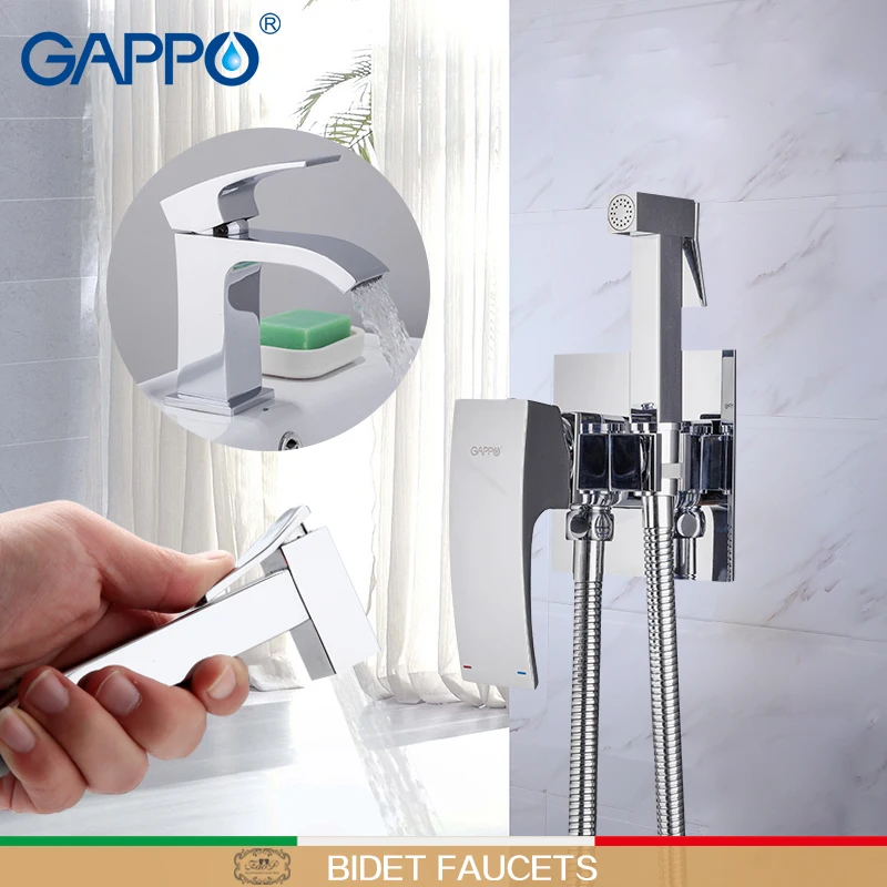 GAPPO Bidets brass basin taps with bidet faucets brass torneira do anheiro bathroom system