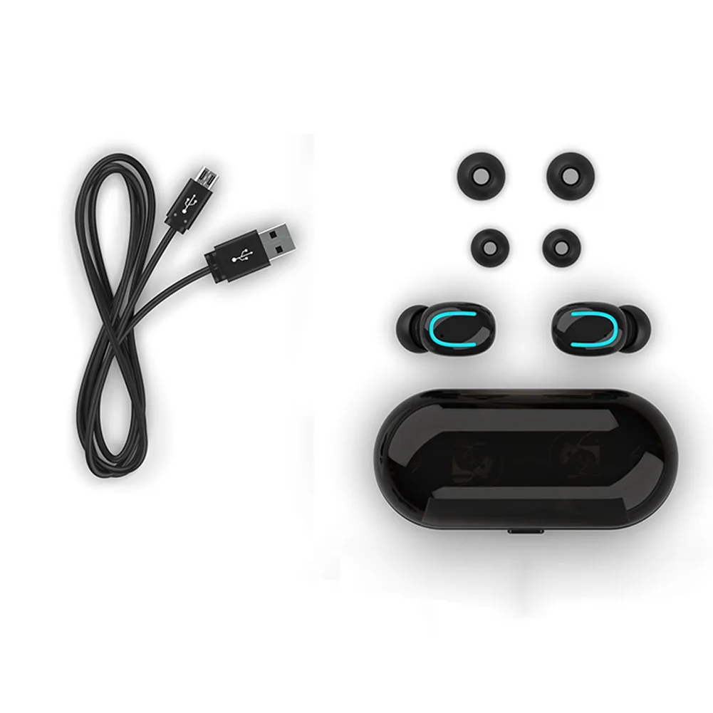 New Arrival Q13S Wireless TWS Bluetooth 5 0 Stereo Earphones with Charging Case for iPhone Wireless TWS Bluetooth