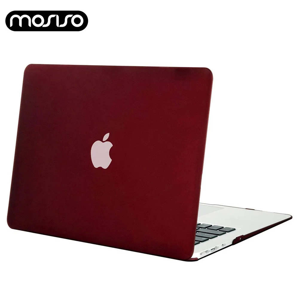 Mosiso Жесткий Чехол для ноутбука Apple Macbook Air 13 A1932 touch ID 2018 чехол A1466/A1369 2012-2017 |