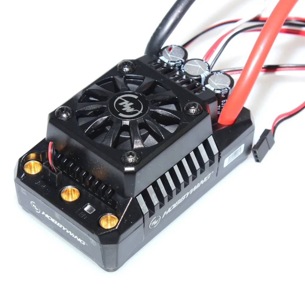 Hobbywing EzRun Max6-/Max5 V3 160A/200A контроллер скорости водонепроницаемый бесщеточный ESC для 1/6 1/5 RC автомобиля