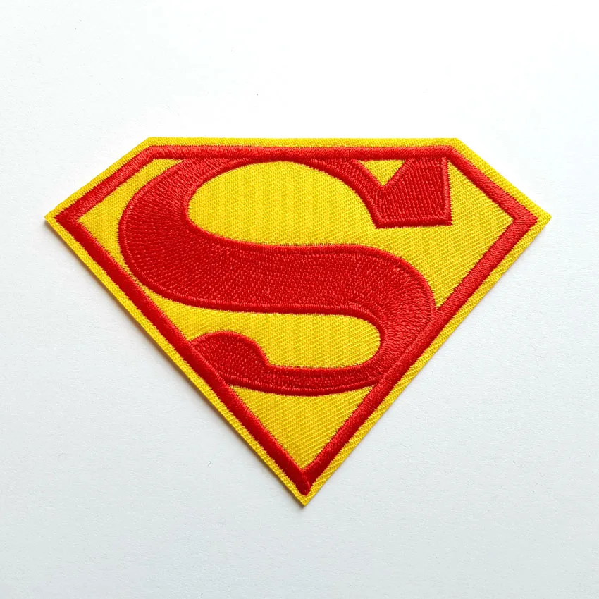 

2Pcs Super Hero Iron Man Superman Spiderman Batman 3D Embroidered Cartoon Iron On Patches For Clothes Parches Ropa Applique