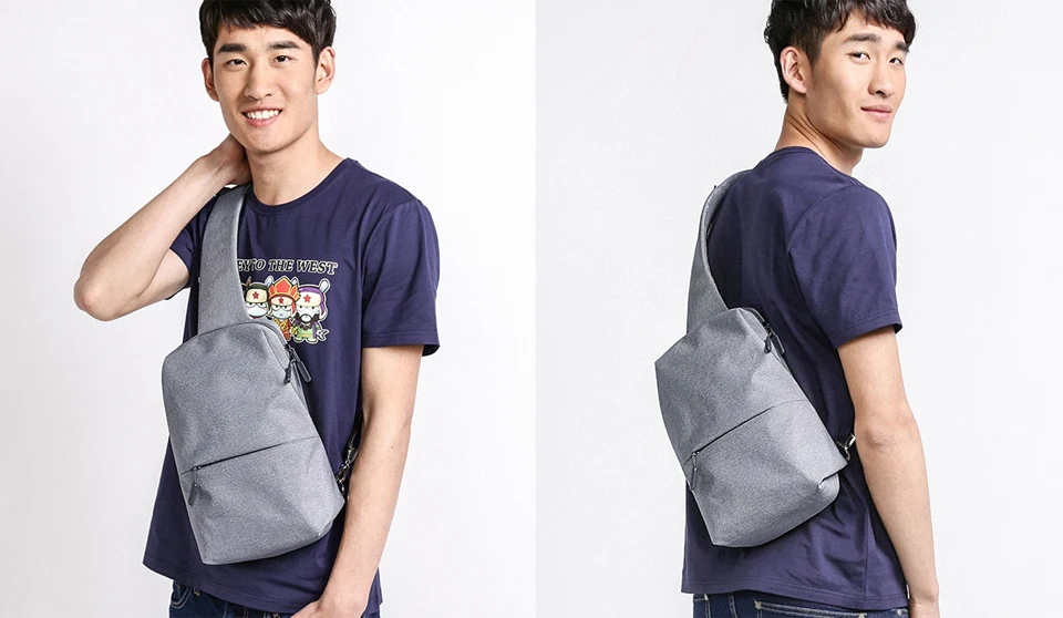 Xiaomi Sling Chest Bag Waterproof Sling Bag Urban Leisure Shoulder Bag Sport Backpack Unisex Rucksack (6)