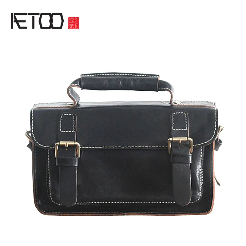 

BJYL Original new fashion leather handmade handmade planted tannery cowhide shoulder shoulder oblique cross