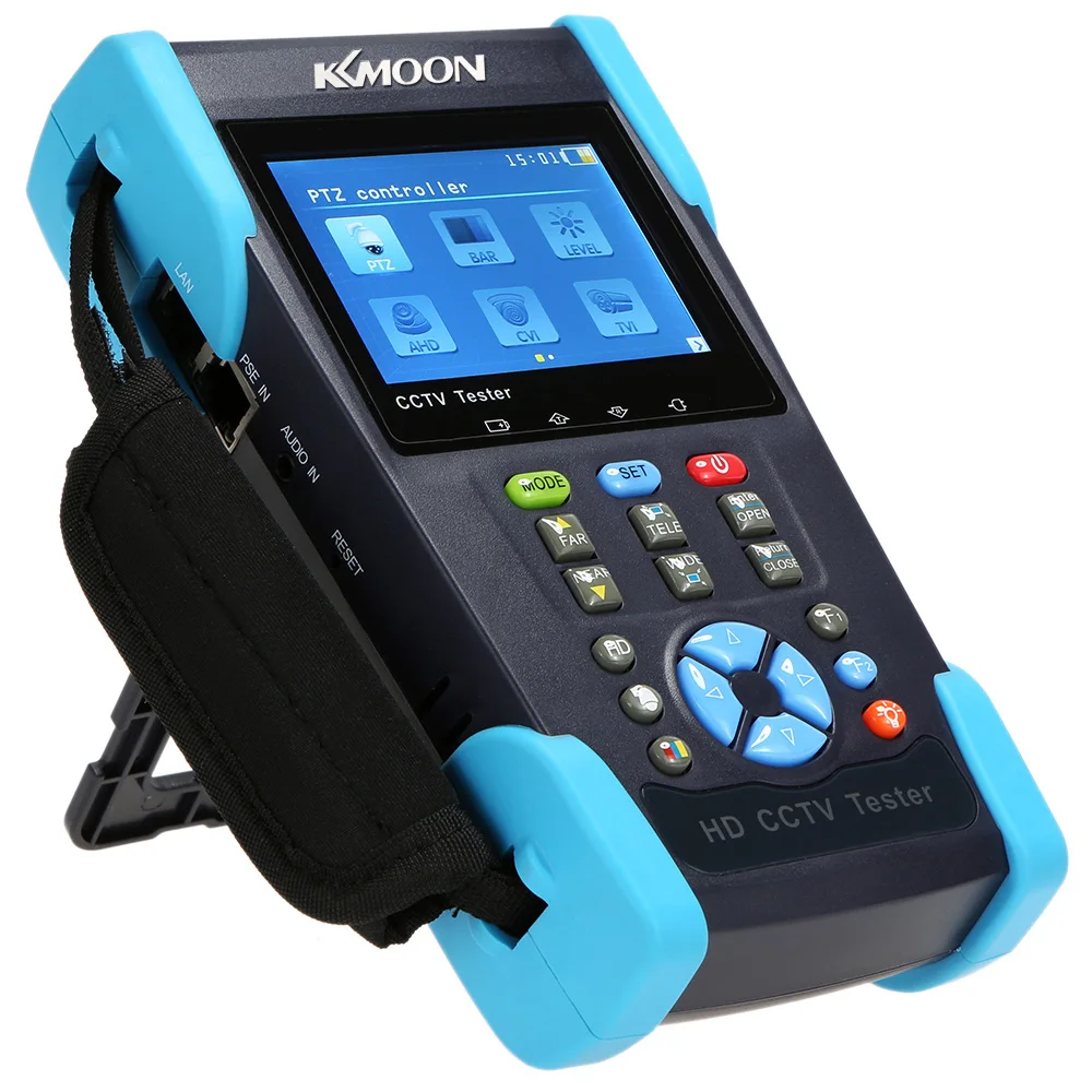  3.5inch LCD HD CCTV Tester Video Monitor SDI/CVI/TVI/AHD Analog Camera Tester Video Signal Level And Cable Test HD-2800ADHS 