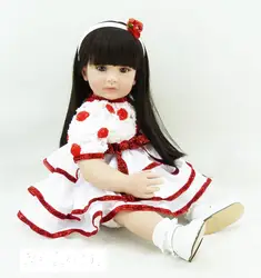 Bebe Кукла реборн 23-24 дюймов 58-60 см мягкие силиконовые мальчик девочка игрушка Reborn Baby Doll подарок для ребенка подарок menino коллекция
