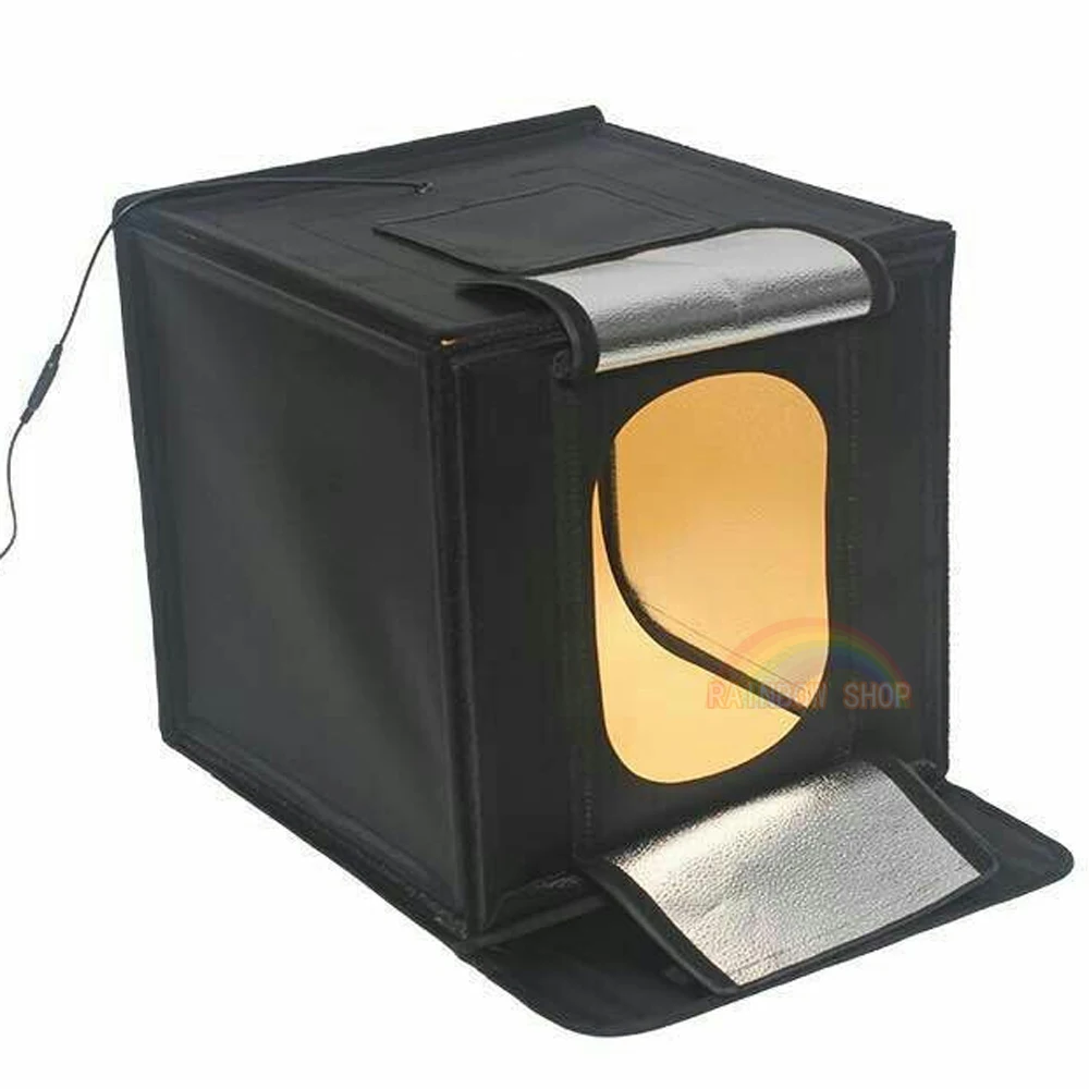 

LIFE 40*40cm 16inc light Photo Studio box Mini photo studio photograghy Softbox Led Photo Lighting Studio Shooting Tent Box Kit