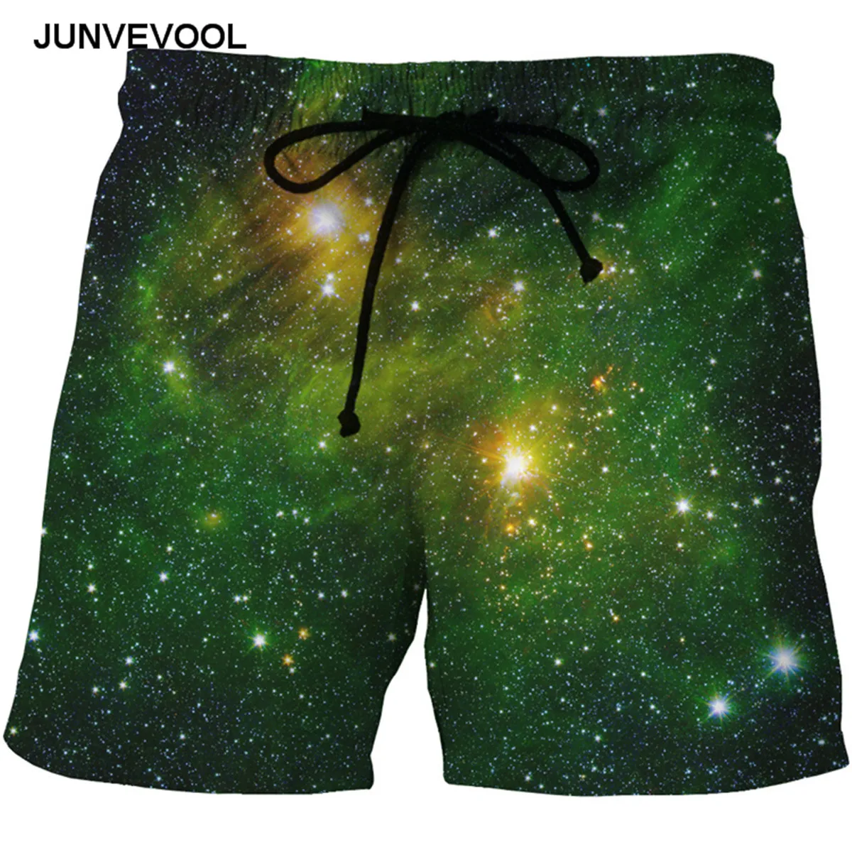 Pocket Decoration Shorts Unisex Mens Womens Board Shorts 2017 Green