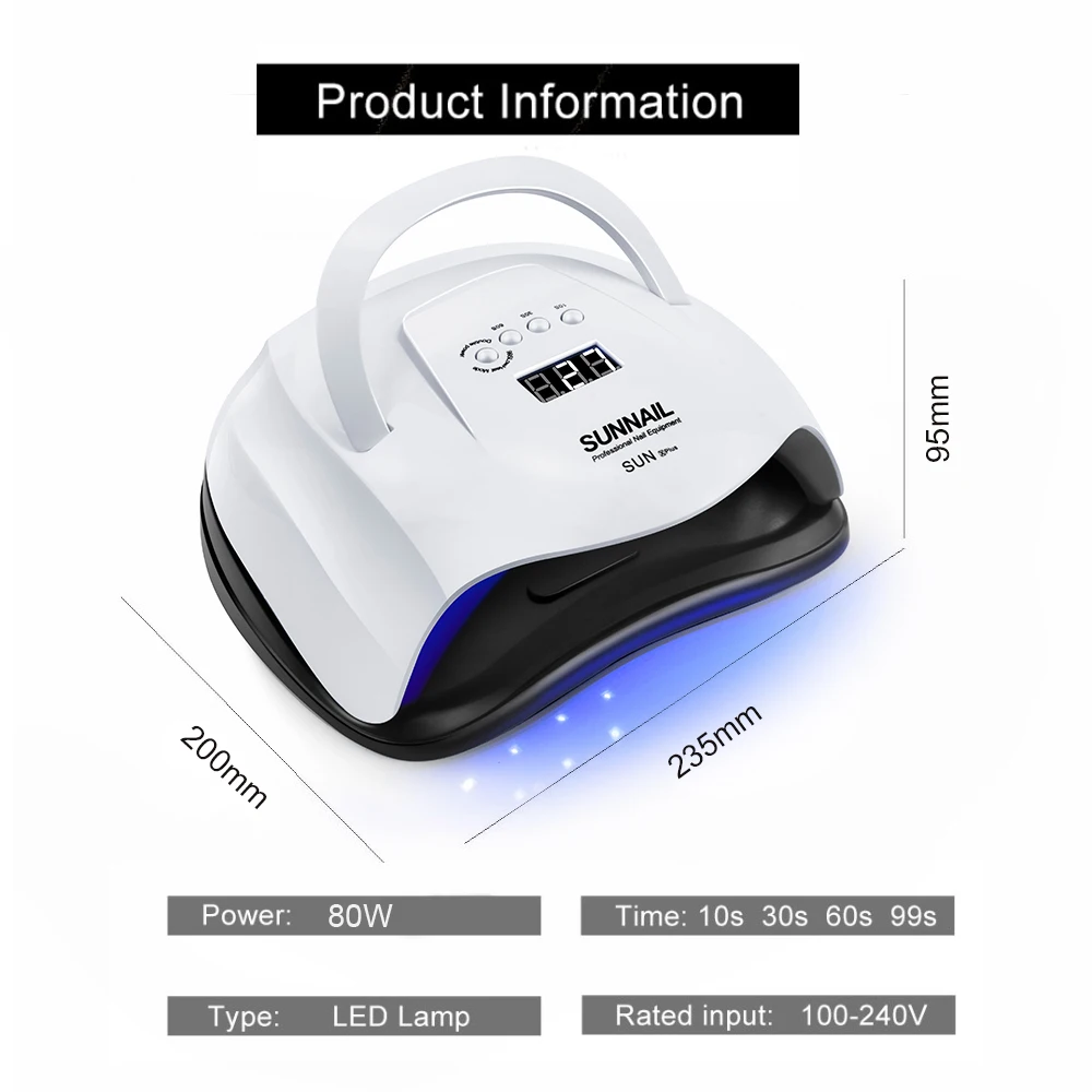 Детская одежда на рост 80, 54/36 Вт УФ лампа отверждения гель УФ светодиодный Сушилка для ногтей светодиодный s лампа для ногтей 10 S/30 S/60 S/99 S Установка таймера быстрое высыхание Гель-лак для ногтей