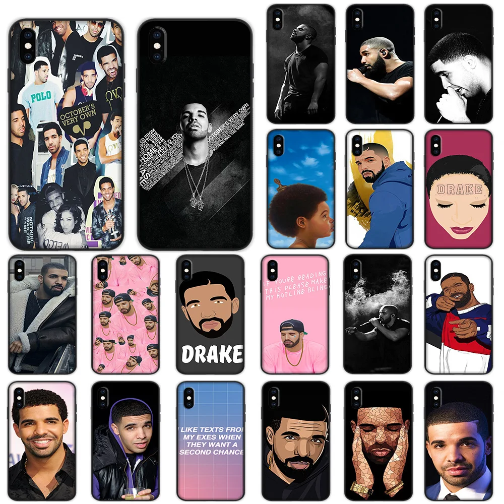 

Aubrey Drake Graham Soft Case for iPhone XS 11 Pro Max XR X 7 8 6 6S Plus Cover