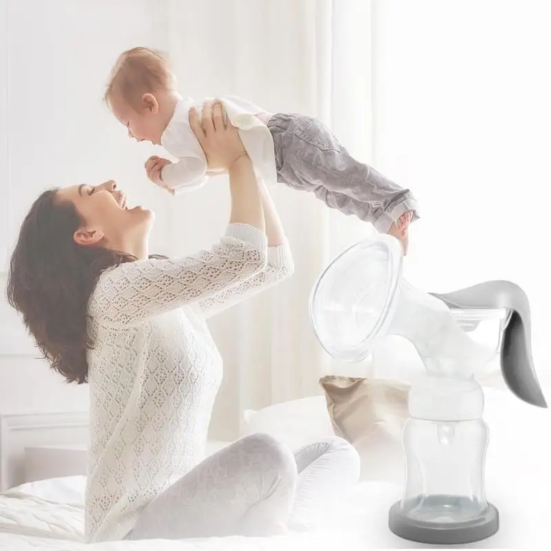 Материнский ручной молокоотсос Postnatal мощный детский сосок всасывания молокоотсосы с 6 шт мешки для хранения молока