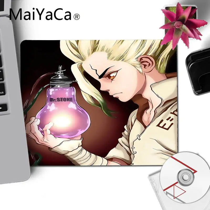 MaiYaCa dr stone, игровой коврик для ноутбука, коврик для мыши, аниме, ноутбук, нескользящий коврик, аксессуары для геймеров, игровой коврик для мыши, рождественский подарок, сюрприз - Цвет: 25X29cm