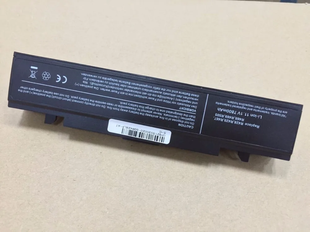 Billige 7800mAh Batterie Für SamSung AA PB9NC6B AA PB9NS6B AA PB9NC6W AA PL9NC6W R468 R458 R505 NP300 NP350 RV410 RV509 R530 R580 R528