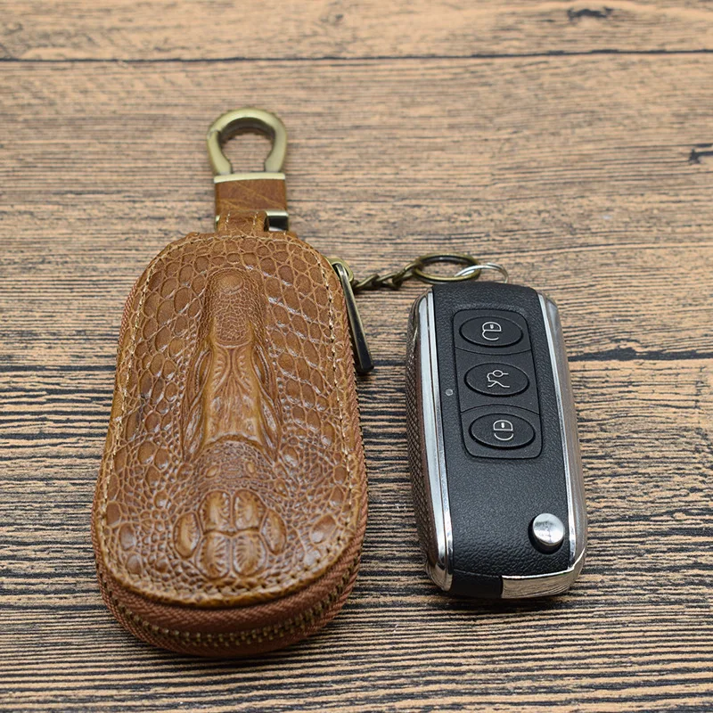 Натуральная коровья кожа для мужчин и женщин Автомобильный ключ сумка многофункциональный бумажник чехол для ключей мода ключница Держатели