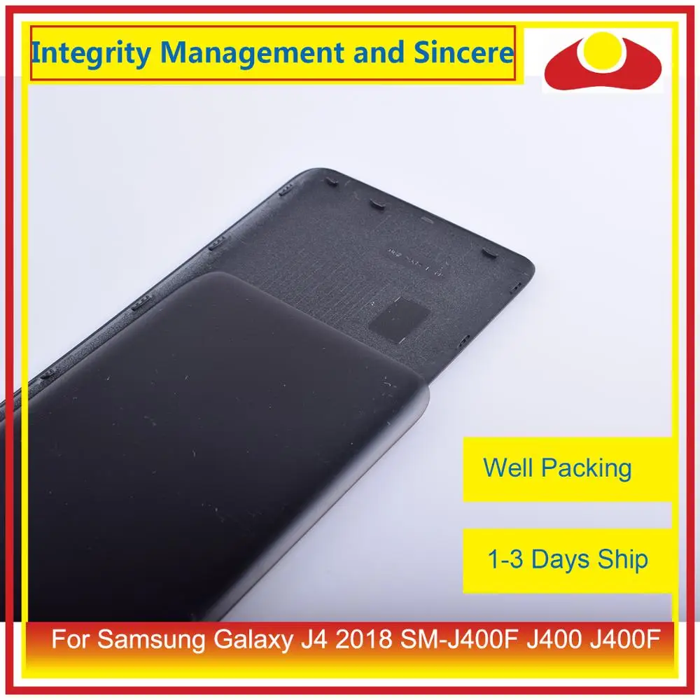 Чехол для samsung Galaxy J4 SM-J400F J400 J400F с батарейным отсеком, задняя крышка, чехол, замена корпуса