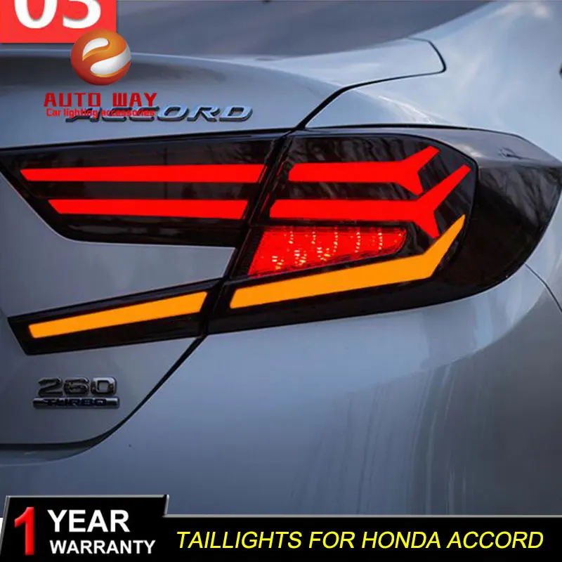 Автомобильный Стайлинг задний фонарь для Honda Accord задние фонари светодиодная сигнальная лампа чехол для Honda Accord задний фонарь светодиодный задние фонари