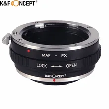 Переходное кольцо для объектива камеры K& F для Minolta(AF)/Konica Hexanon AR/Tamron Adapter II Mount Lens On для Fujifilm X-series Переходное кольцо для объектива камеры K& F для Minolta(AF)/Konica Hexanon AR/Tamron Adapter II Mount Lens On для Fujifilm X-series
