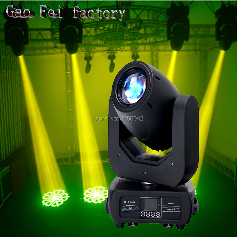 

High Power Moving Head 3 prism effect 150W GOBO DMX 13/16 Professional Dj Stage Spot Lighting
