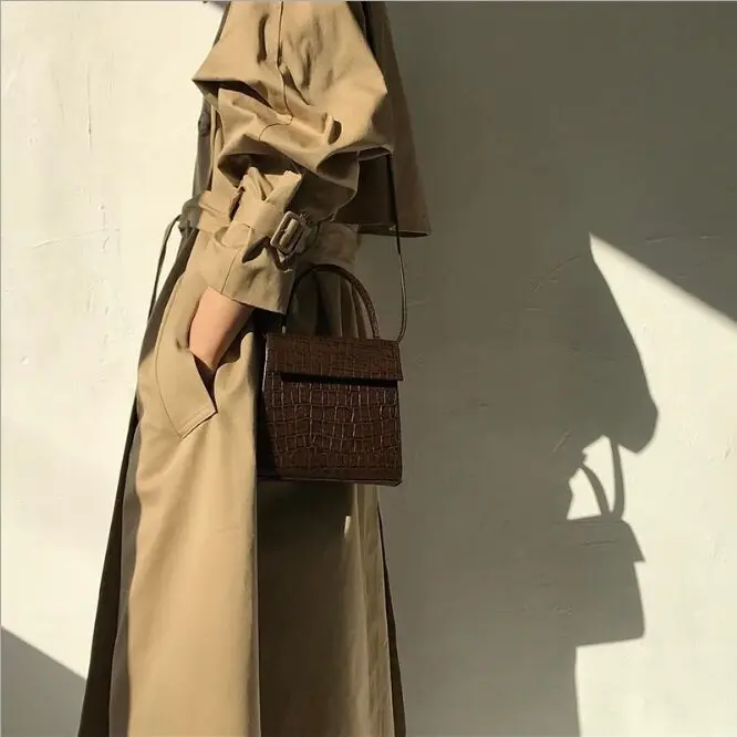Солнечная пляжная женская сумка, Корейская сумка из искусственной кожи аллигатора, сумки через плечо, винтажные женские сумки, японская модная сумка, маленькие сумки-мессенджеры