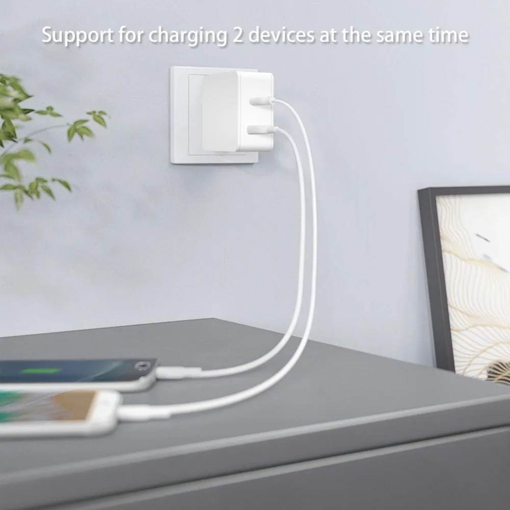 USB C зарядное устройство 57 Вт USB мощность доставки Quick Charge 5 в 2.4A+ PD 45 Вт путешествия зарядное устройство для Apple MacBook samsung зарядное устройство для ноутбука