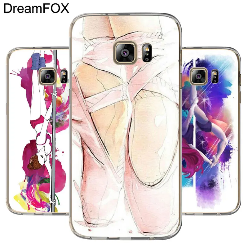 

DREAMFOX M127 Pole Dance Soft TPU Silicone Cover Case For Samsung Galaxy S5 S6 S7 S8 S9 S10 S10E Lite Edge Plus