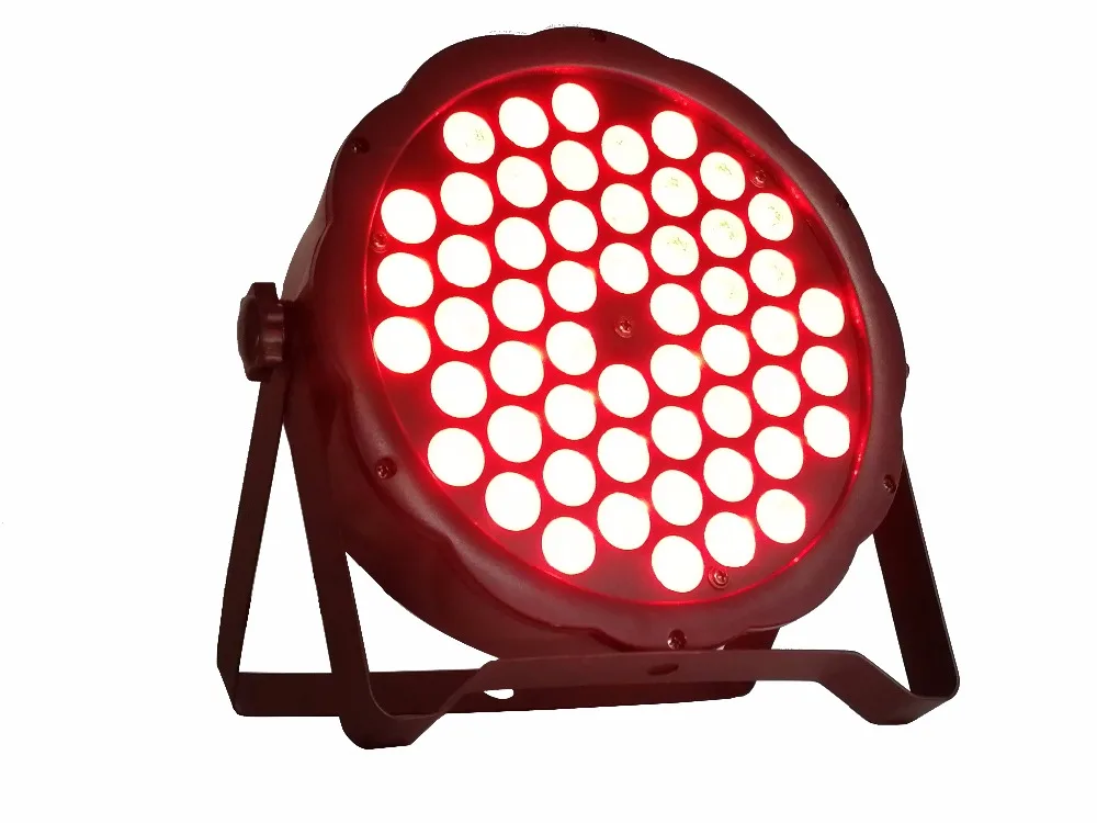 12 шт./54x3 Вт RGB 3 в 1 светодиодный прожсветильник Тор par light s + f чехол flat Светильник