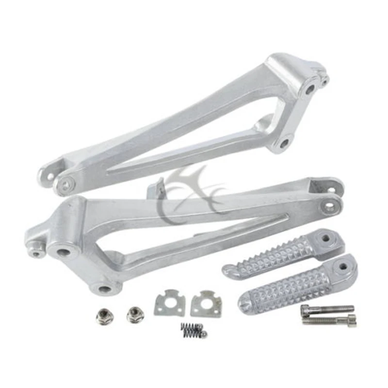 Motorcycle Rear Passenger Footrest Foot Peg Bracket Set For YAMAHA YZF R1 YZF-R1 2009-2014 | Автомобили и мотоциклы