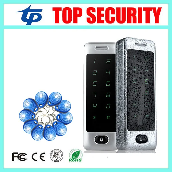 

Good Quality full IP65 Waterproof RFID Card Access Control System 125KHZ Wiegand Card Reader Door Access Controller M12