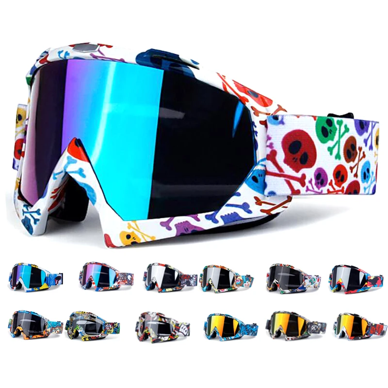 

Motocross Goggles Protective Glasses Snowboard Men Outdoor Gafas Casco Moto Windproof For Helmet Racing Ski Motorcycle Goggle