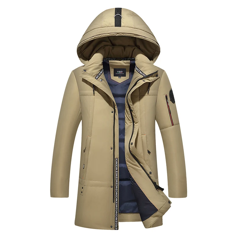 long thicken winter down jacket men brand clothing warm duck down coat male top quality men down parkas