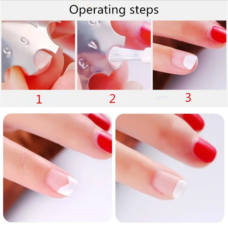 Маникюр Nail art край мета машинка для стрижки ногтей Резак Триммер волос