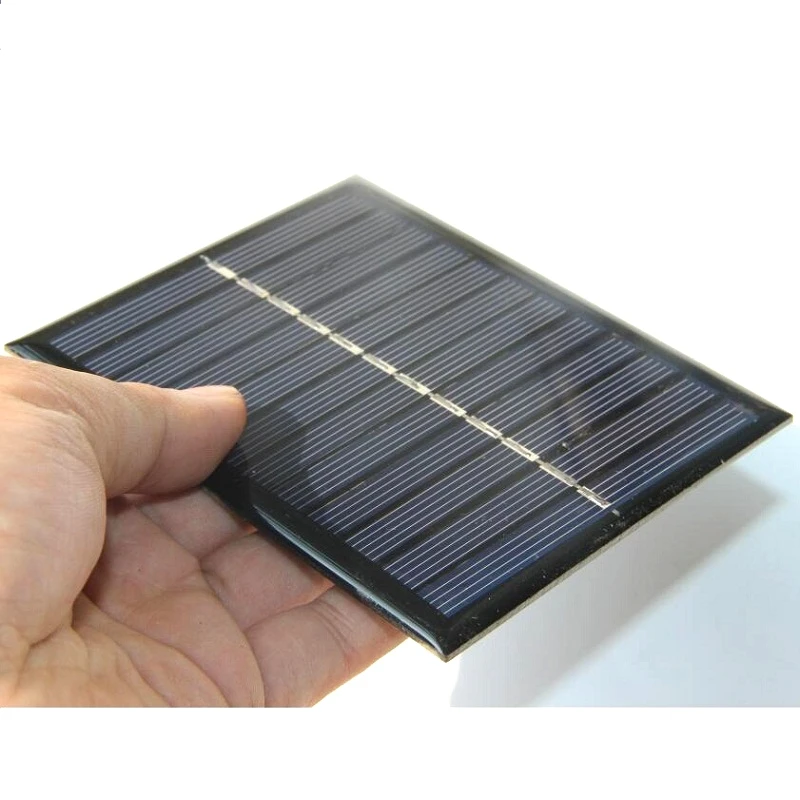 BUHESHUI Mini 1,5 Вт 6 в солнечная ячейка поликристаллическая солнечная панель солнечный модуль DIY Солнечное зарядное устройство 112*91 мм 5 шт./партия