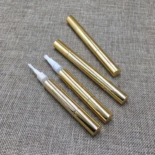 3 мл пустая Золотая Серебристая поворачивающаяся ручка блеск для губ Сыворотка для роста ресниц отбеливание зубов для маникюра и ухода за ногтями косметический контейнер 15 шт./партия