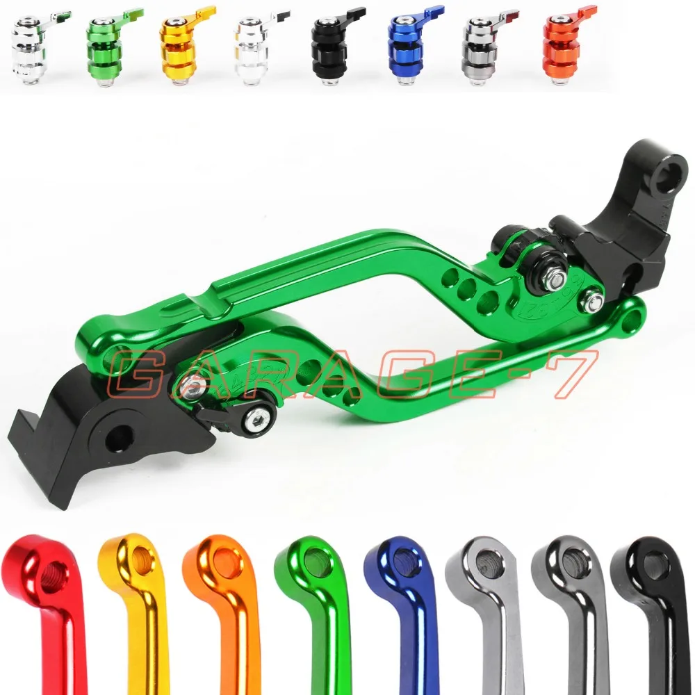 Сцепления тормозные рычаги для Kawasaki NINJA 650R 650 R (ER 6f ER6F ER 6n ER6N) 400R 400 KLE650 CNC мотоцикл