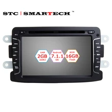 1 DIN Android 7.1.2 OS 2 ГБ Оперативная Память автомобиля GPS навигации головное устройство для lada xray 2 dacia Duster Sandero renault Duster Captur Logan 2