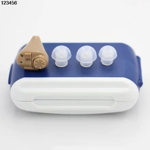 Мини слуховые аппараты слуховой аппарат ухо Лучший усилитель звука громкость Регулируемый тон