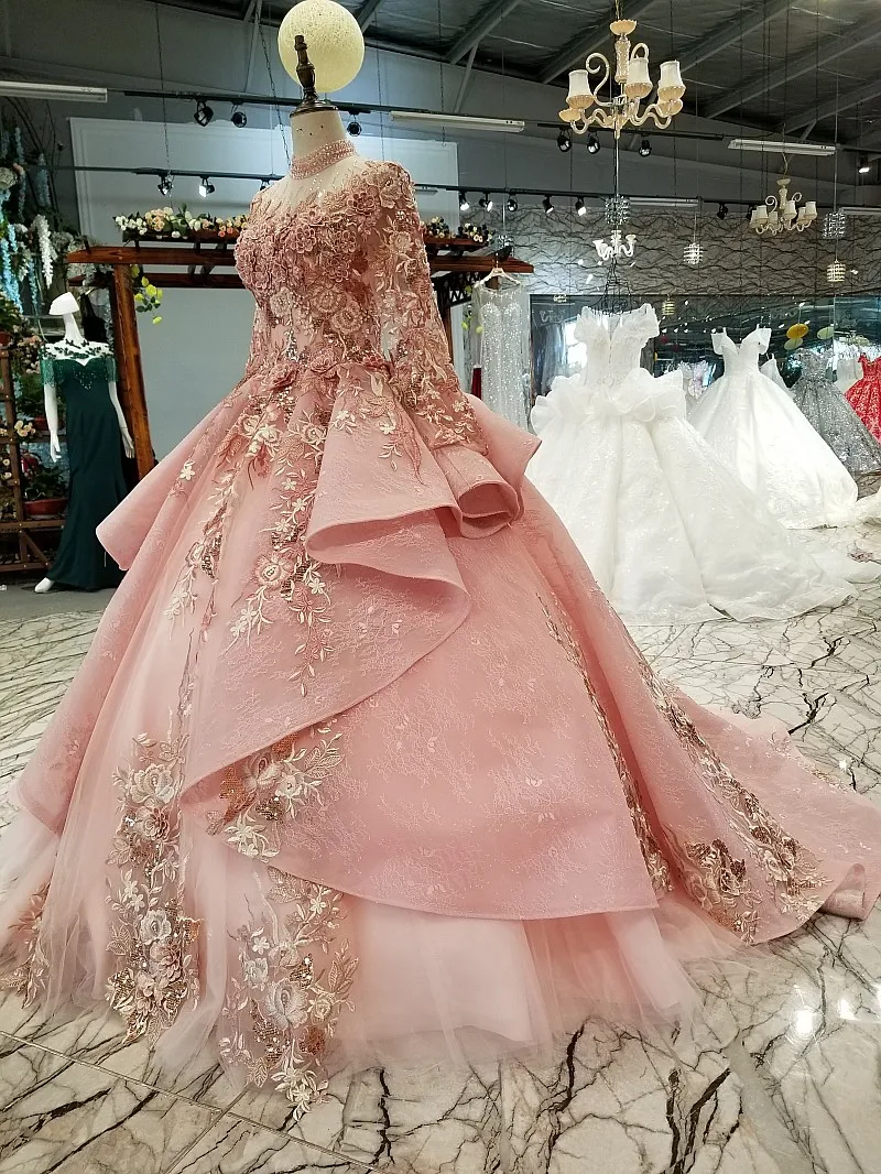 Modabelle розовое вечернее платье с высоким воротом Vestido Largo Саудовская Аравия арабское вечернее платье Vestidos De Gala Largos De Noche