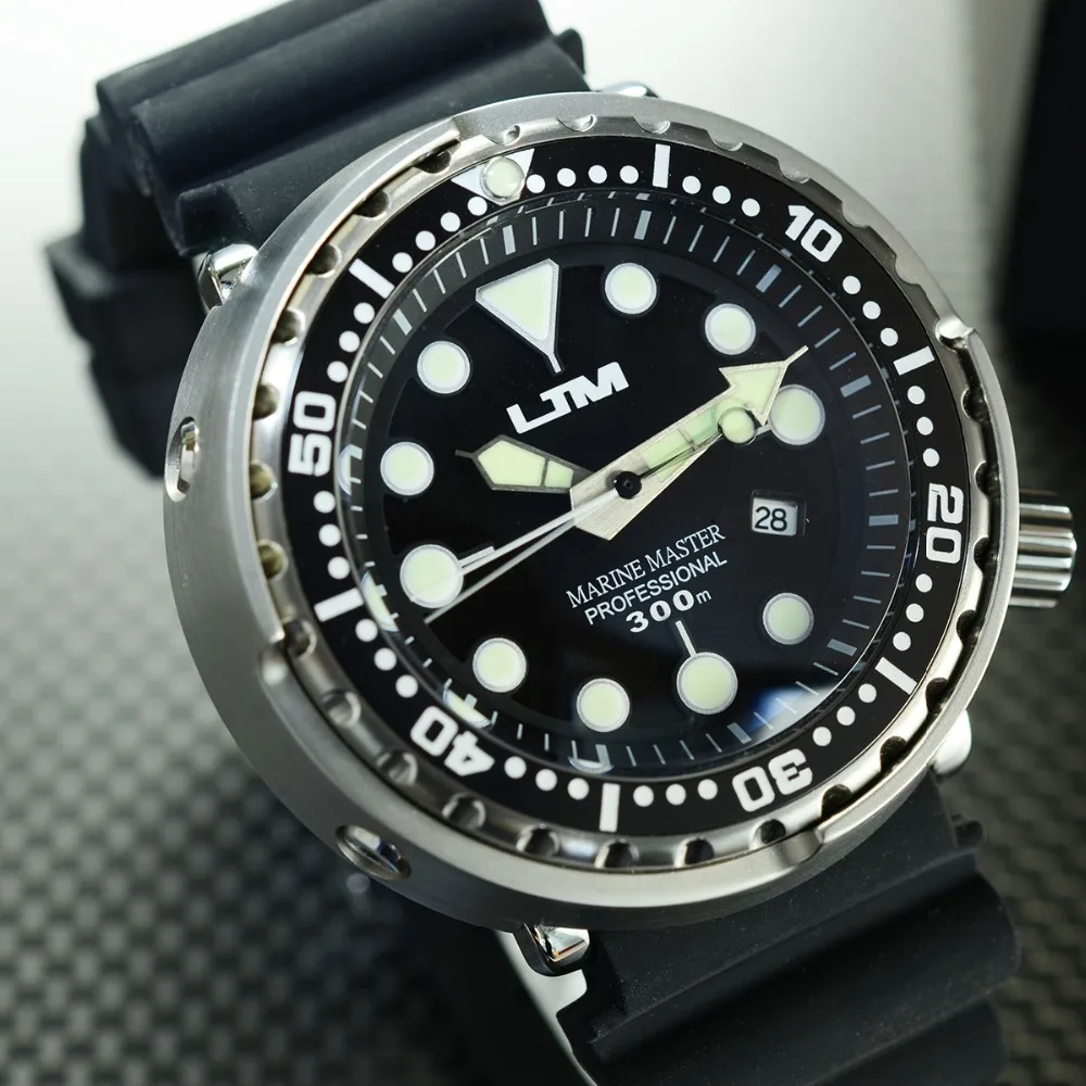 San Martin Tuna SBBN015 Мода фотодинамическая энергия кварцевые часы нержавеющая сталь