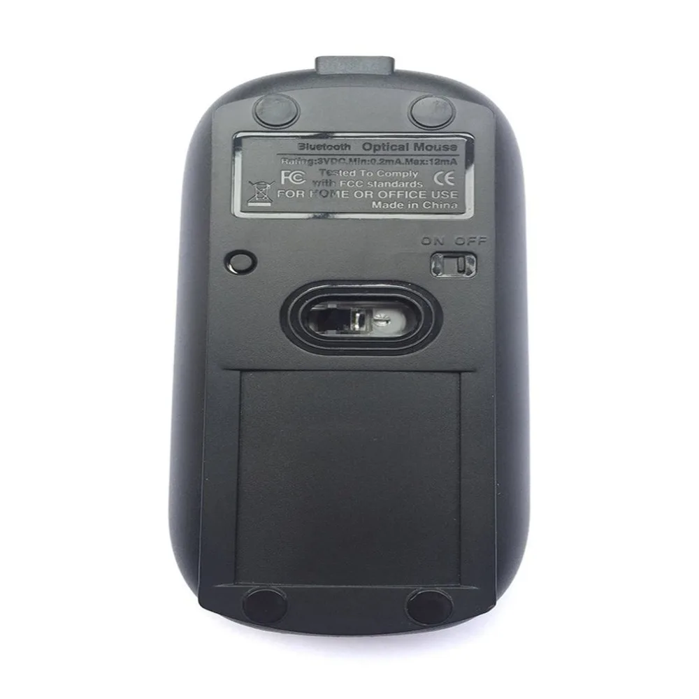 Универсальный портативный Перезаряжаемый 3,0 игровая беспроводная мышь для портативных ПК планшетов компьютерная мышь VML-09 черный и белый