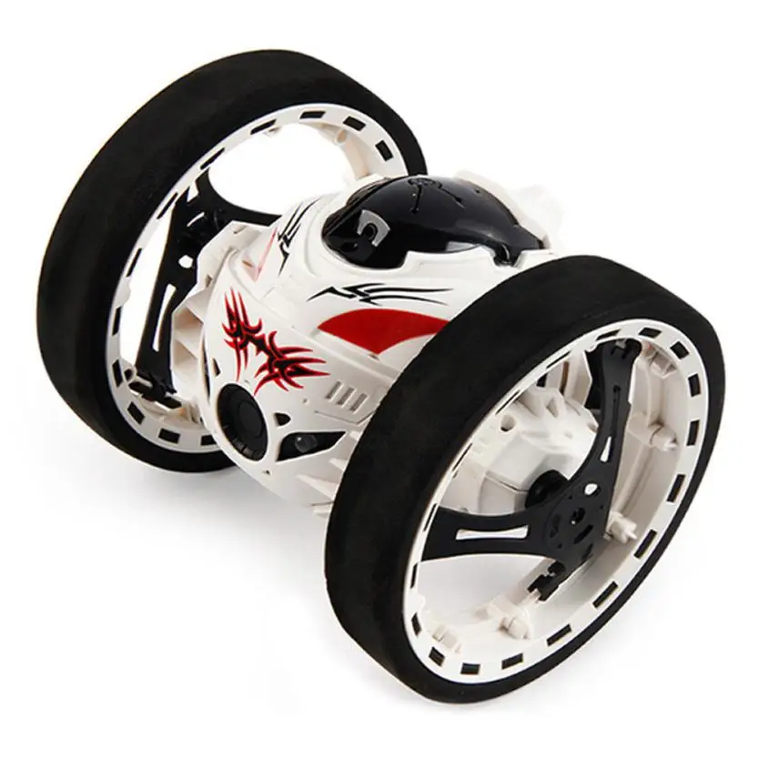 

2.4GHz RC Bounce Car Shock Resistance Flexible Wheels Speed Switch Dec21