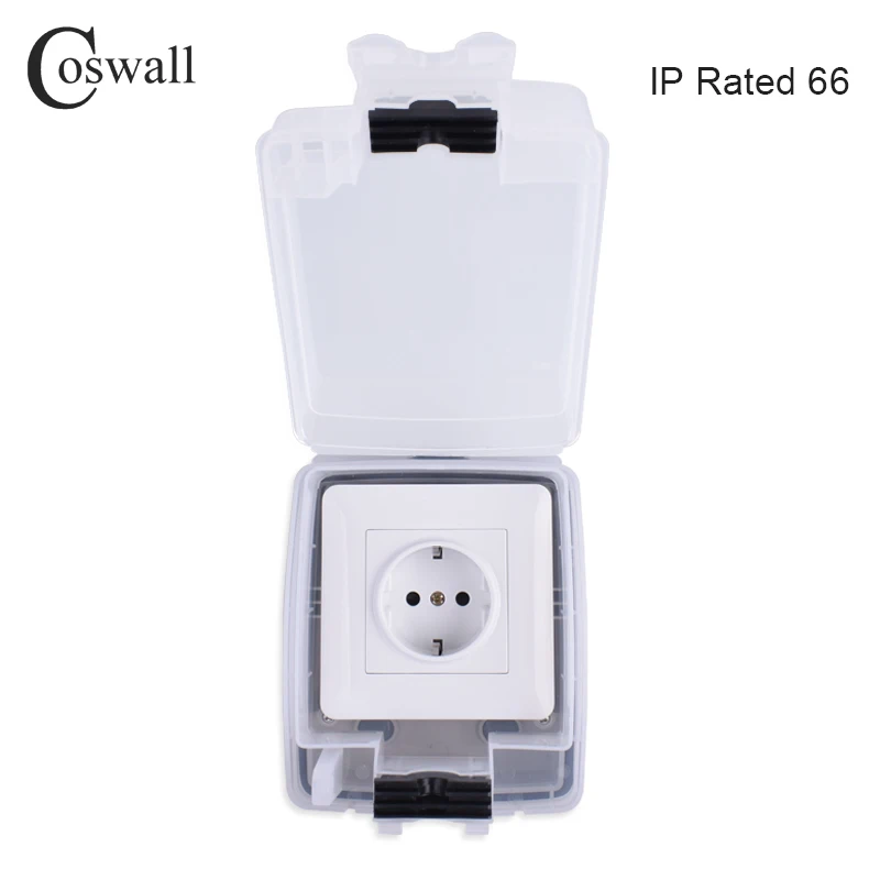 Coswall IP66 Водонепроницаемая наружная коробка с защитой от непогоды