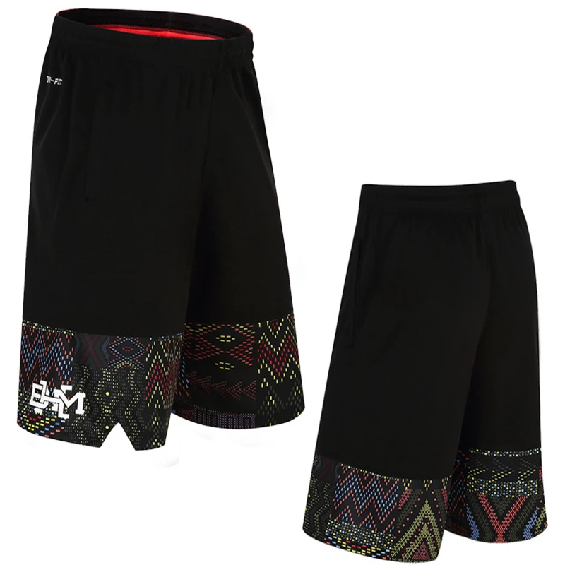 

Large Size Loose Men's Basketball Jerseys/Shorts Training Competition Basketball Sports Wear With Printing And Pockets