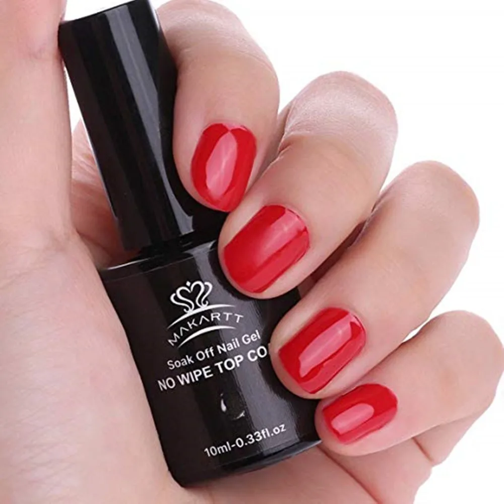 MAKARTT из 2 предметов верхнее покрытие набор, био-Гели Soak Off Гель ...