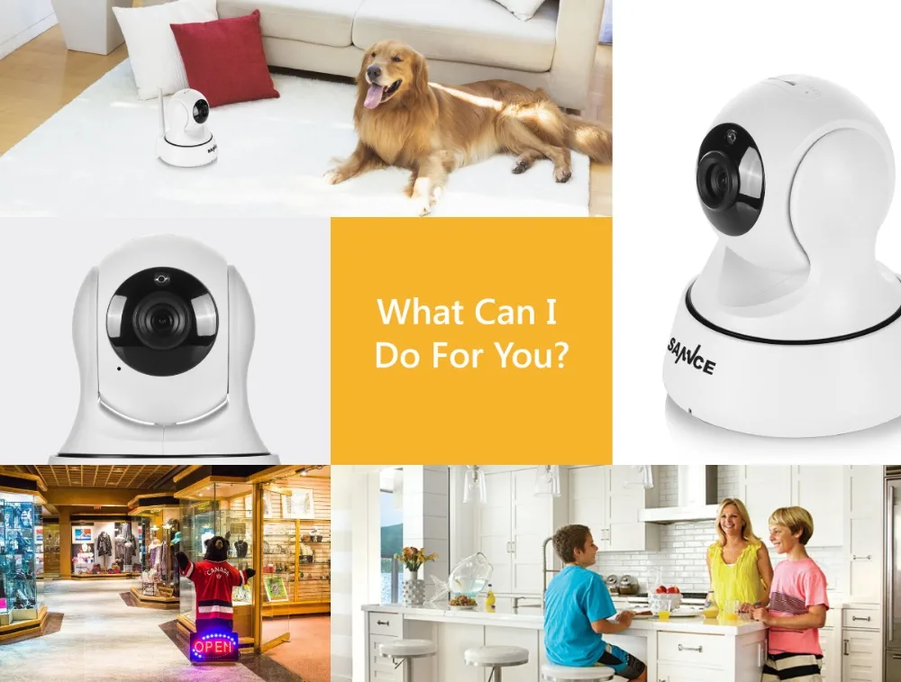 Smart Wireless 720P PTZ Camera
