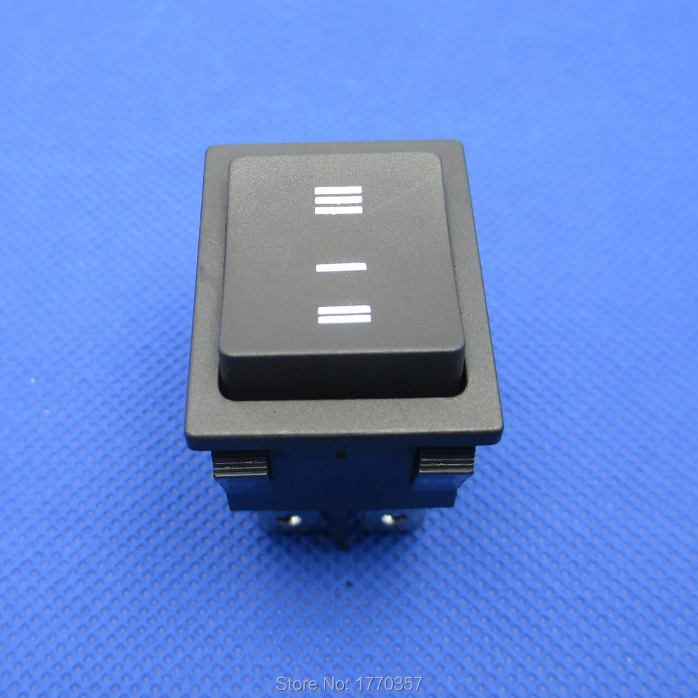 

1 pcs New high quality kcd2 Rocker Switch Power Switch Boat 3 Position 6Pin Button Latching 16A 250VAC/ 16A 125VAC on-off-on